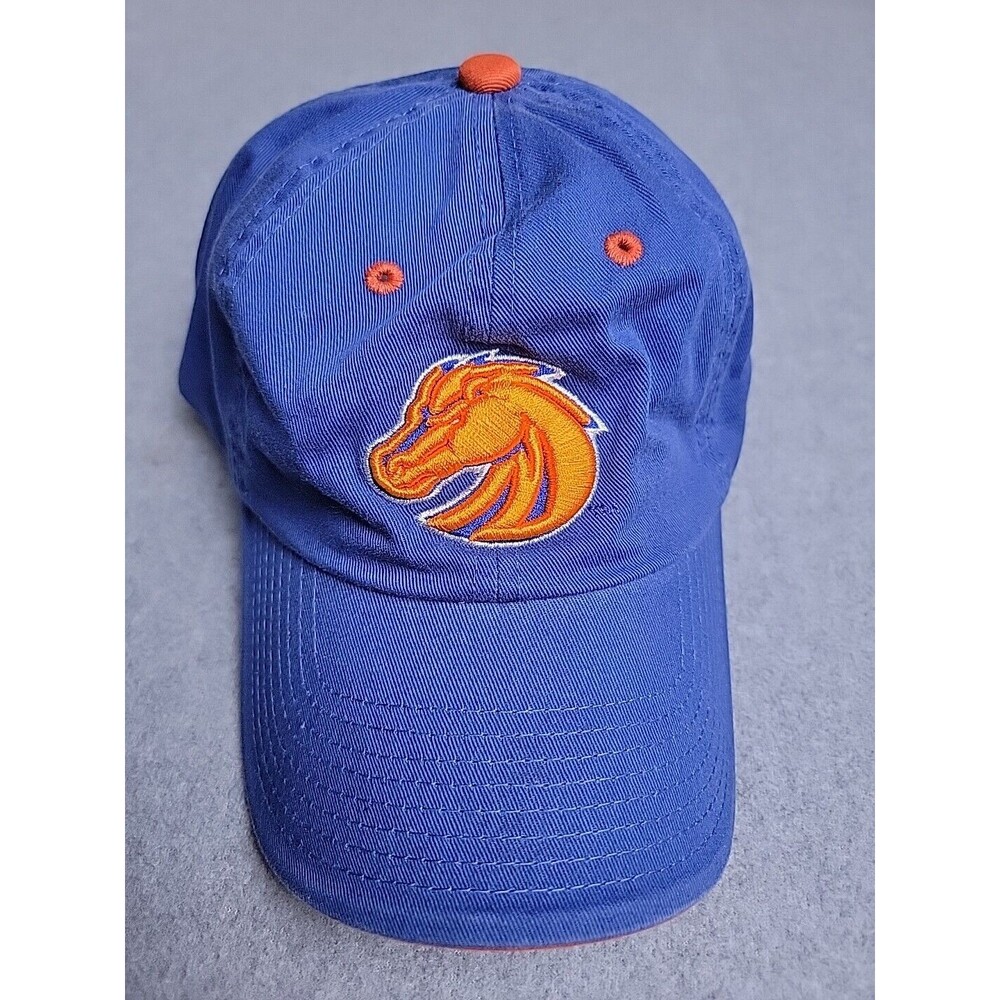 Top Of World Denver Broncos Hat Strapback Blue Orange Embroidered 3D Logo Cotton